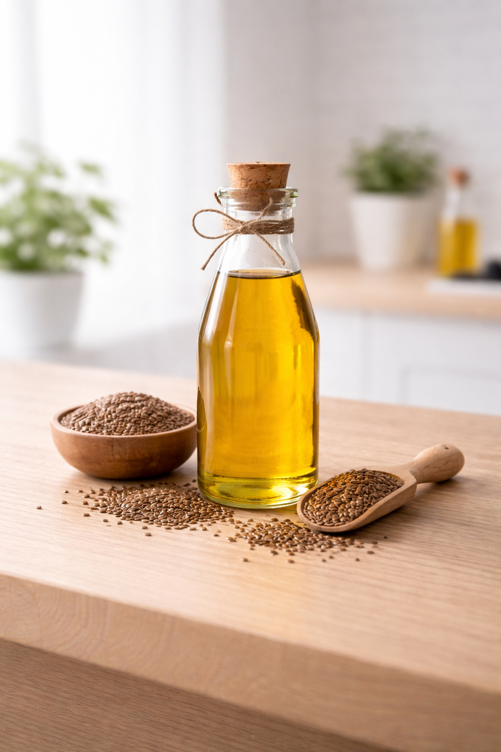 Льняное масло